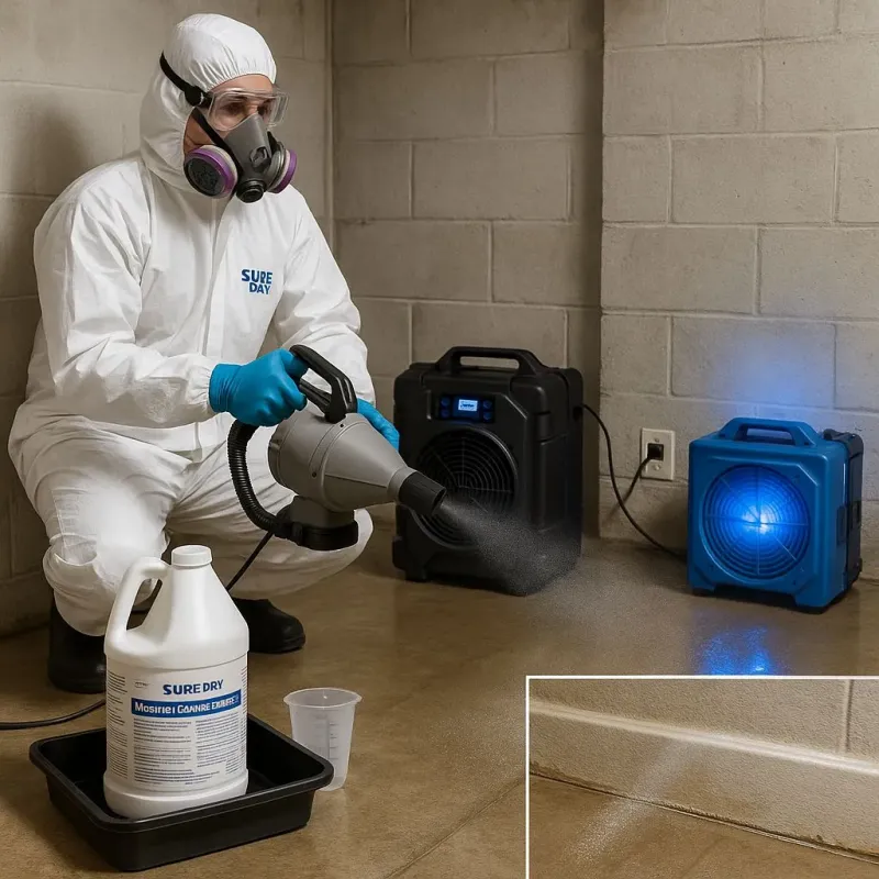Sanitization and Odor Removal process in Greendale, WI