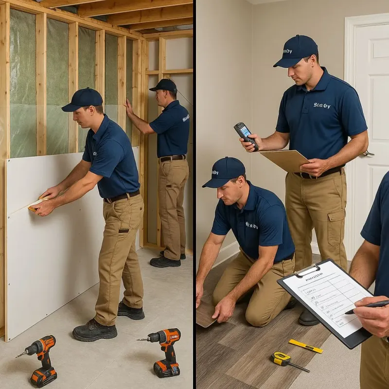 Repairs and Reconstruction process in Greendale, WI